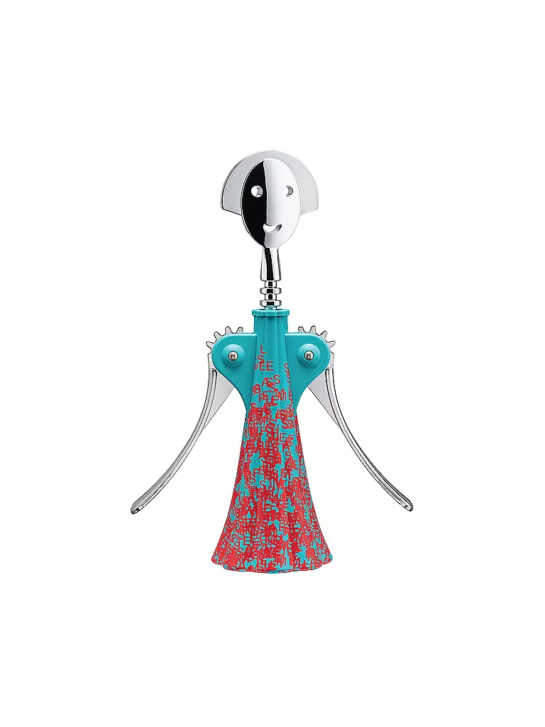 ALESSI | Tire-bouchon ANNA-G LIQUID Bleu/Rouge | 