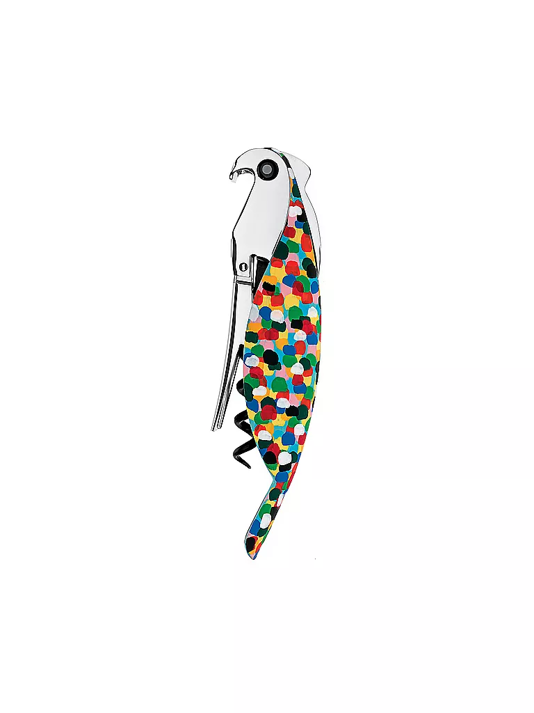 ALESSI | Tire-bouchon de sommelier Parrot Proust Bunt 3cm | bunt