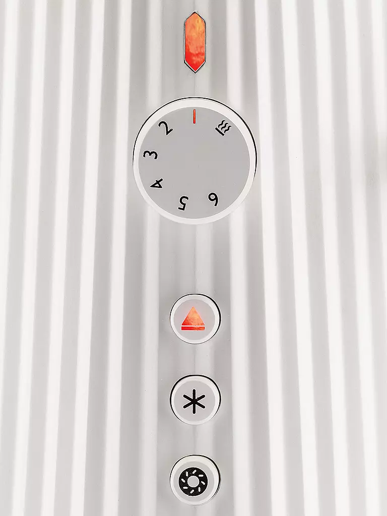 ALESSI | Toaster Plissé Blanc MDL08/W | 