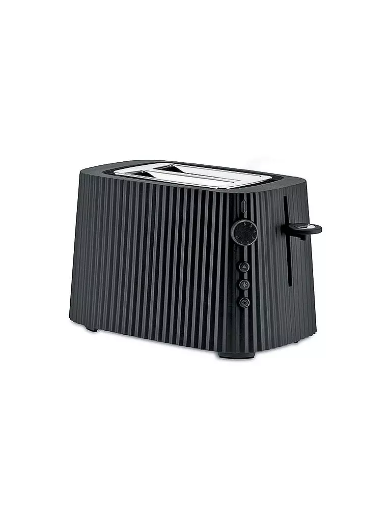 ALESSI | Toaster Plissé Noir MDL08 B | schwarz