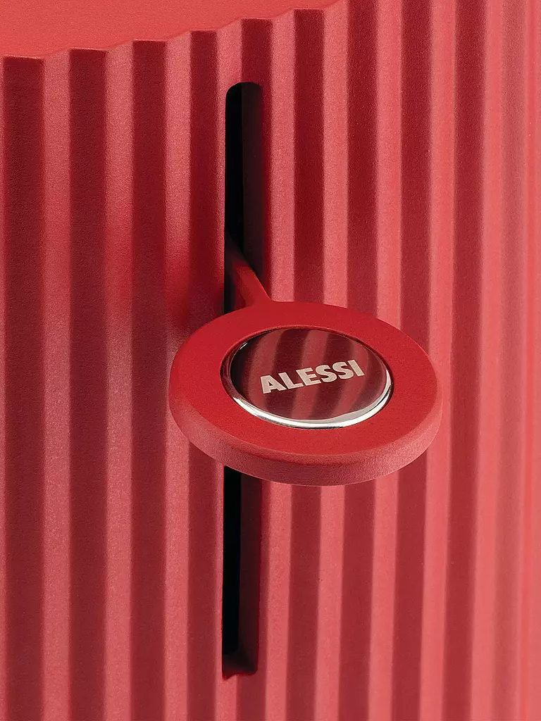 ALESSI | Toaster Plissé Rouge MDL08 R | rot