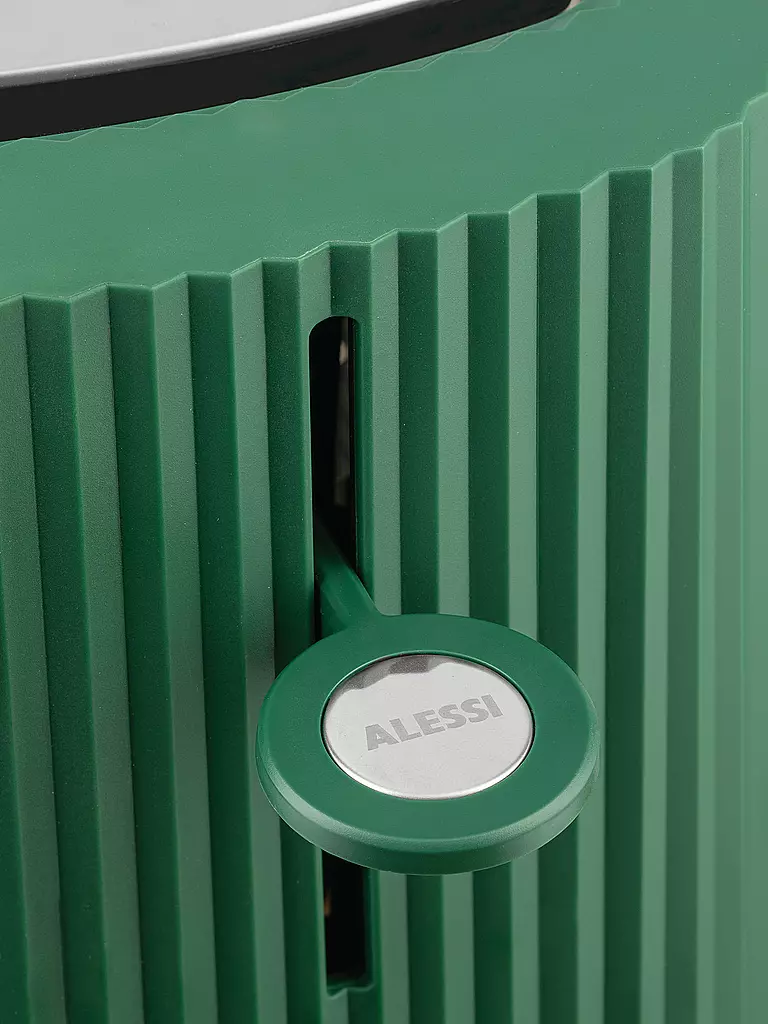 ALESSI | Toaster Plissé Vert MDL08 GR | dunkelgrün