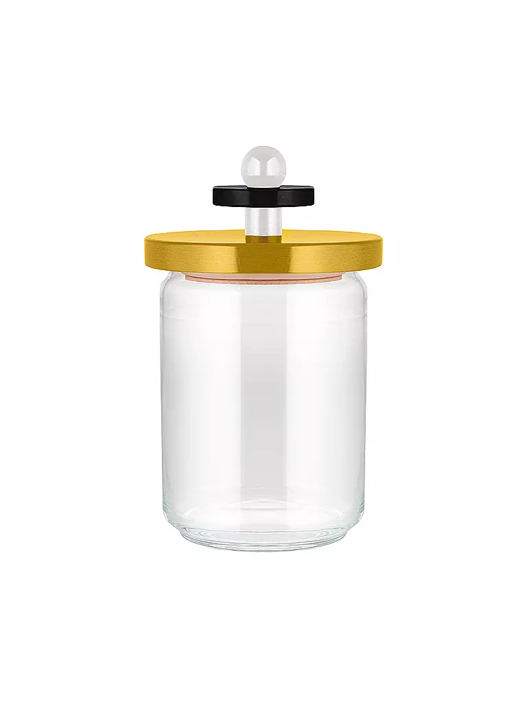 ALESSI | Vorratsglas Lindenholz 1L | Multicolore