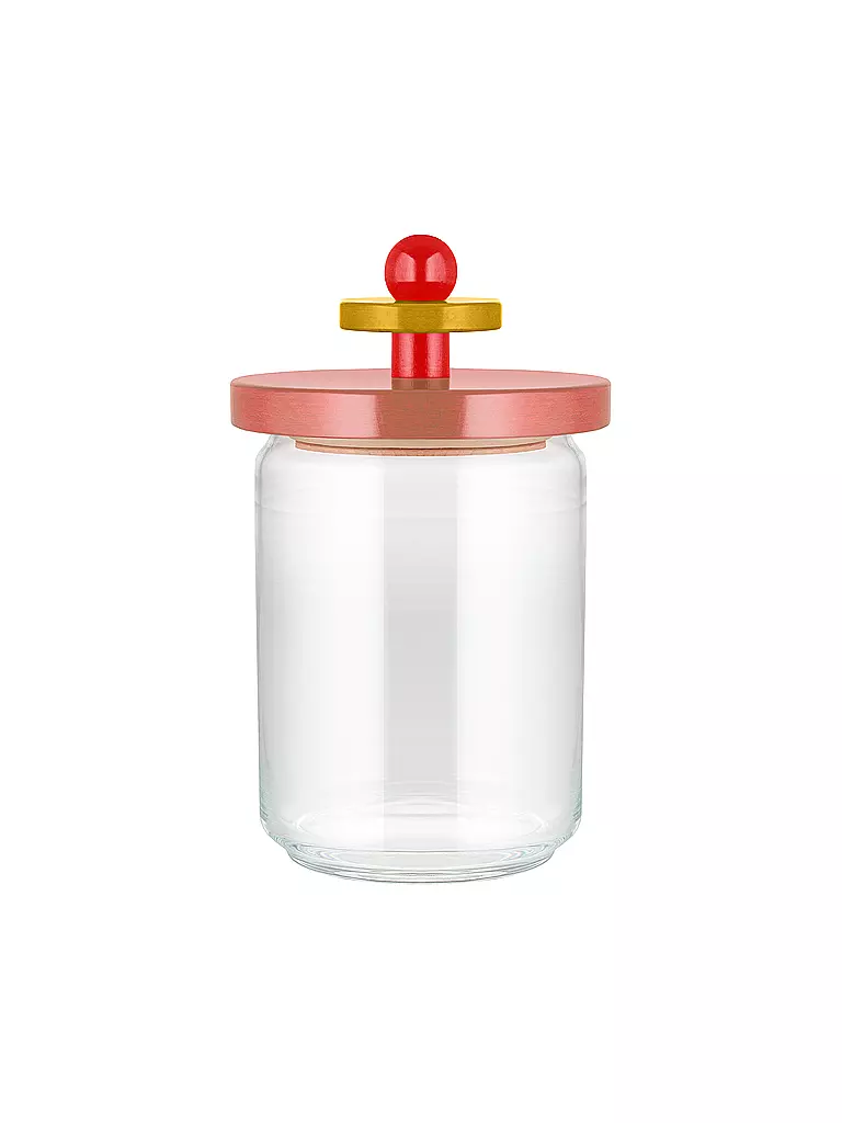 ALESSI | Vorratsglas Lindenholz 1L | Multicolore