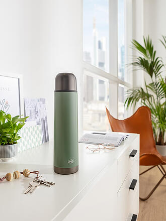 ALFI | Bouteille isotherme - Bouteille thermos 0,75l ISOTHERM ECO Pastel Forest