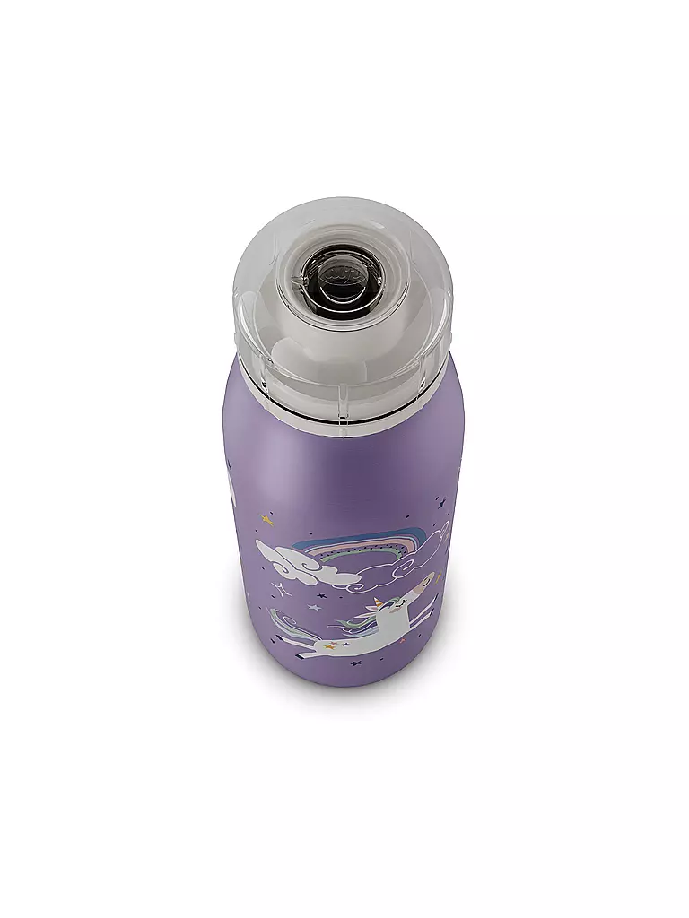 ALFI | Bouteille isotherme - Gourde isotherme pour enfants 0,35 l Unique Unicorns | Lilas