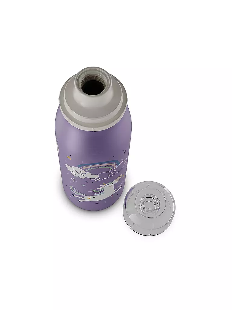 ALFI | Bouteille isotherme - Gourde isotherme pour enfants 0,35 l Unique Unicorns | Lilas