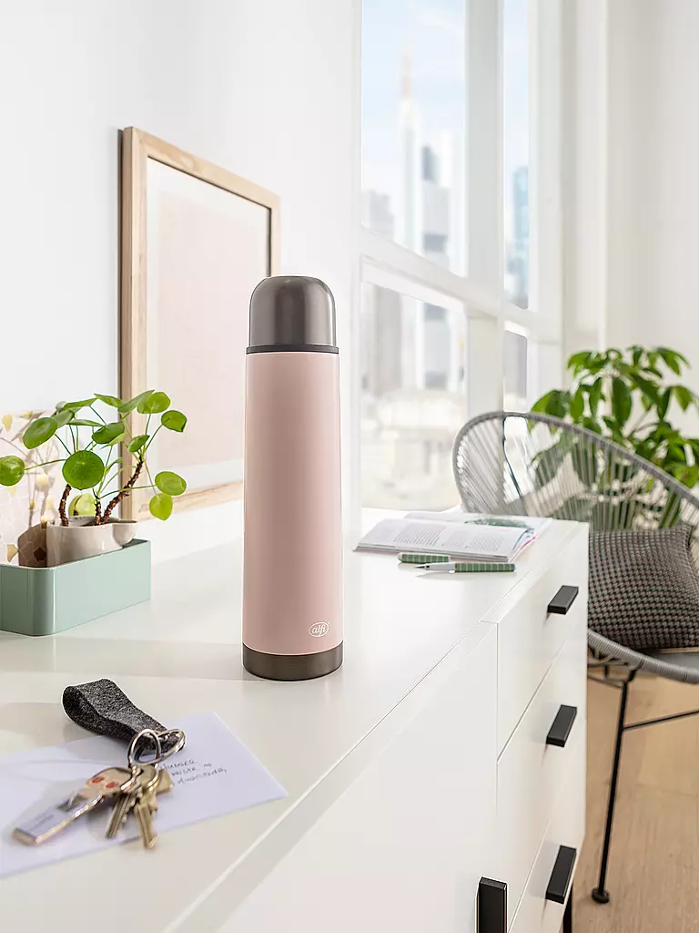 ALFI | Bouteille isotherme - Thermos 0,75l ISOTHERM ECO Rose Pastel | rosa