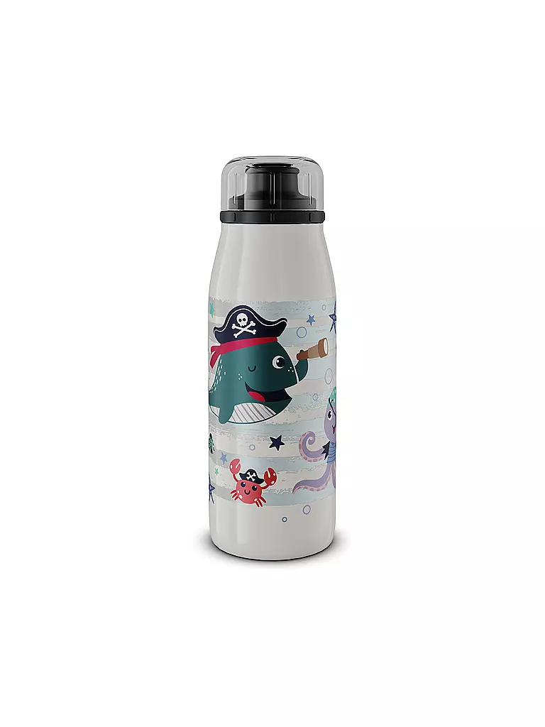 ALFI | Isolierflasche - Thermosflasche Kids 0,35l Brave Pirates | Blanc