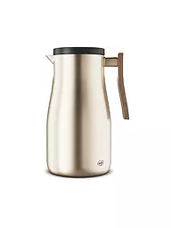 ALFI | Isolierkanne Studio Allure 1l Schwarz/Eiche | Crème