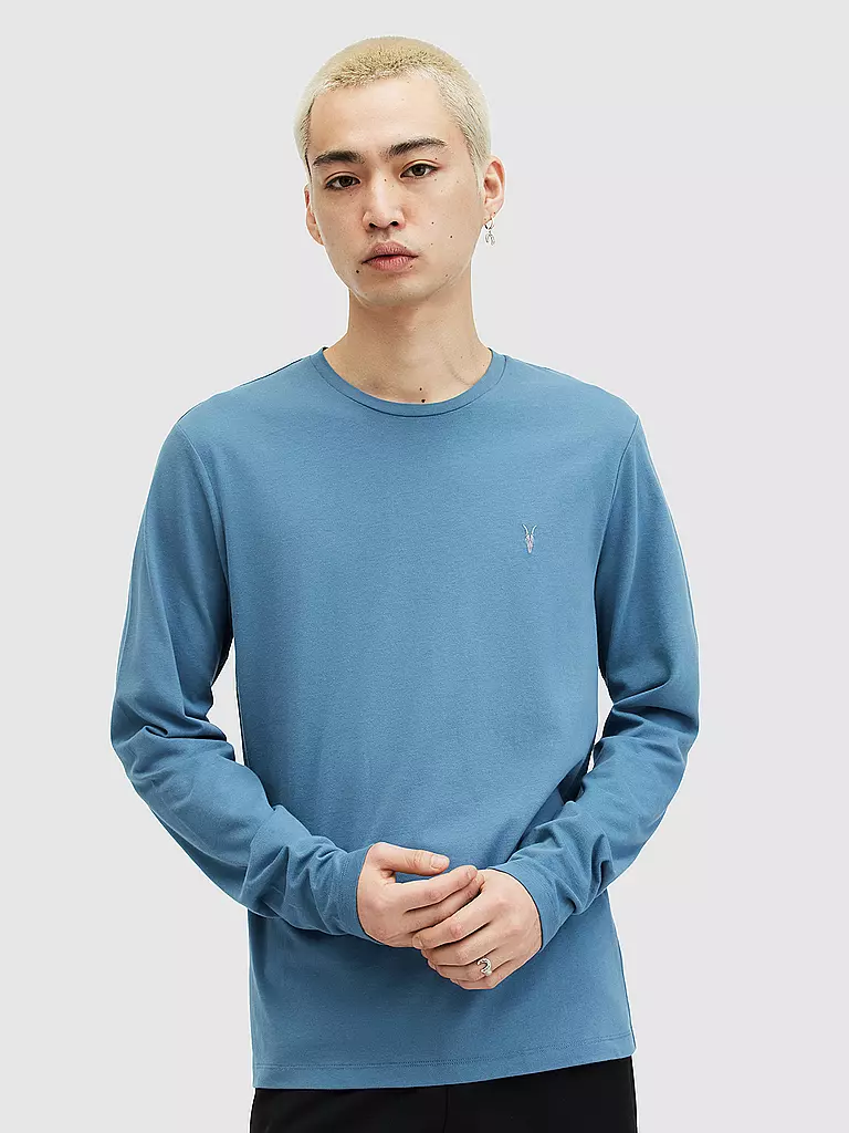 ALLSAINTS | Langarmshirt BRACE | Bleu