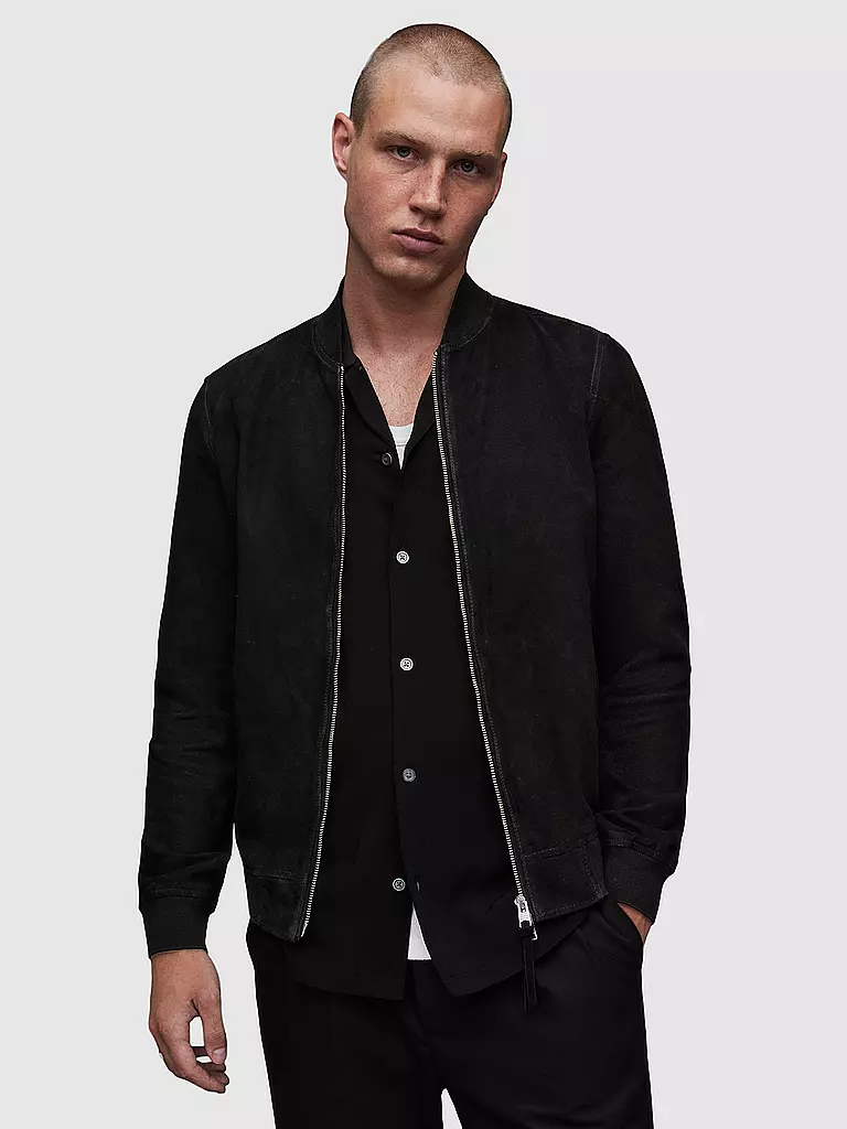 ALLSAINTS | Lederjacke RONAN  | Noir