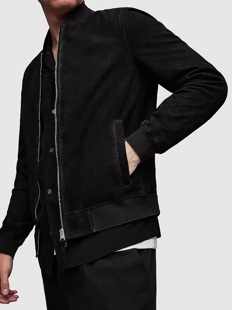 ALLSAINTS | Lederjacke RONAN  | Noir