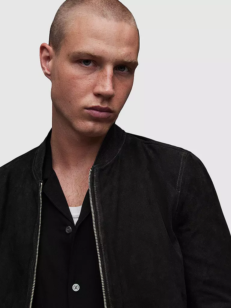 ALLSAINTS | Lederjacke RONAN  | Noir