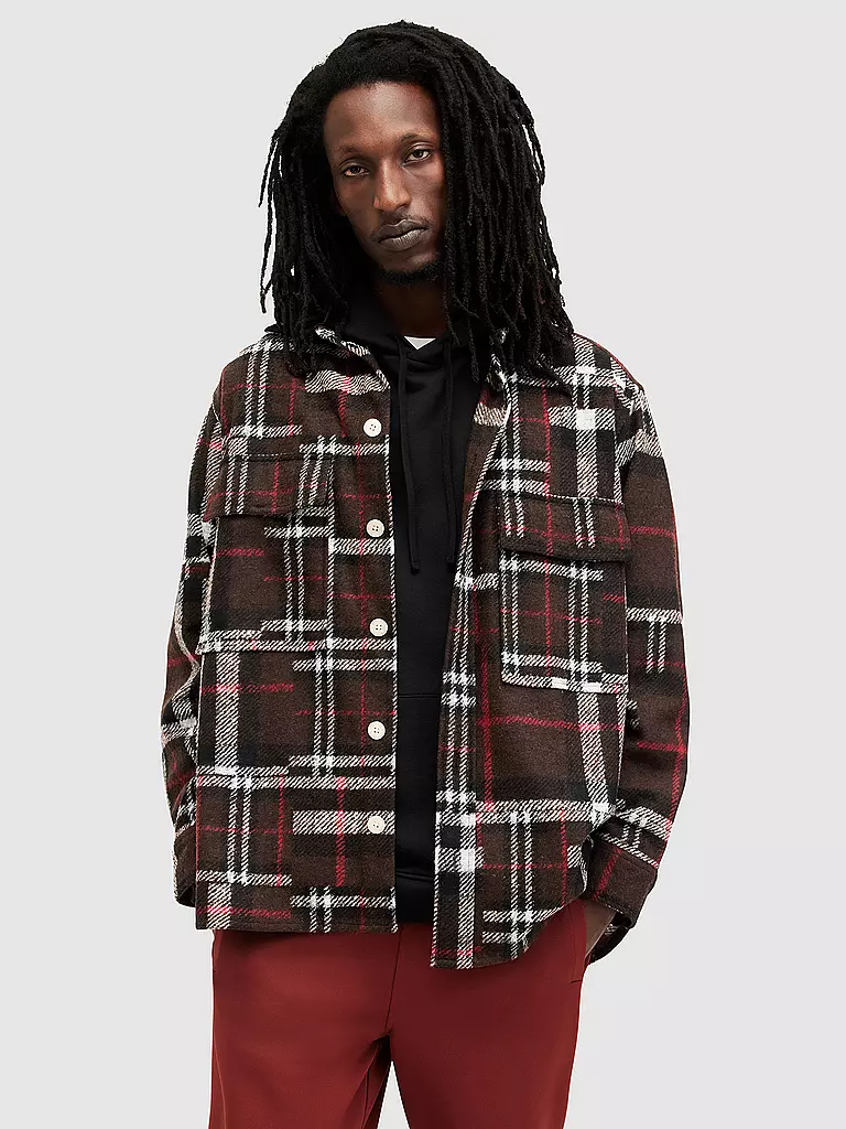 ALLSAINTS | Overshirt REDWOOD  | Marron