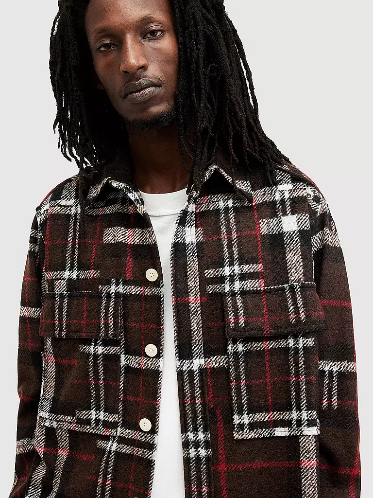 ALLSAINTS | Overshirt REDWOOD  | Marron
