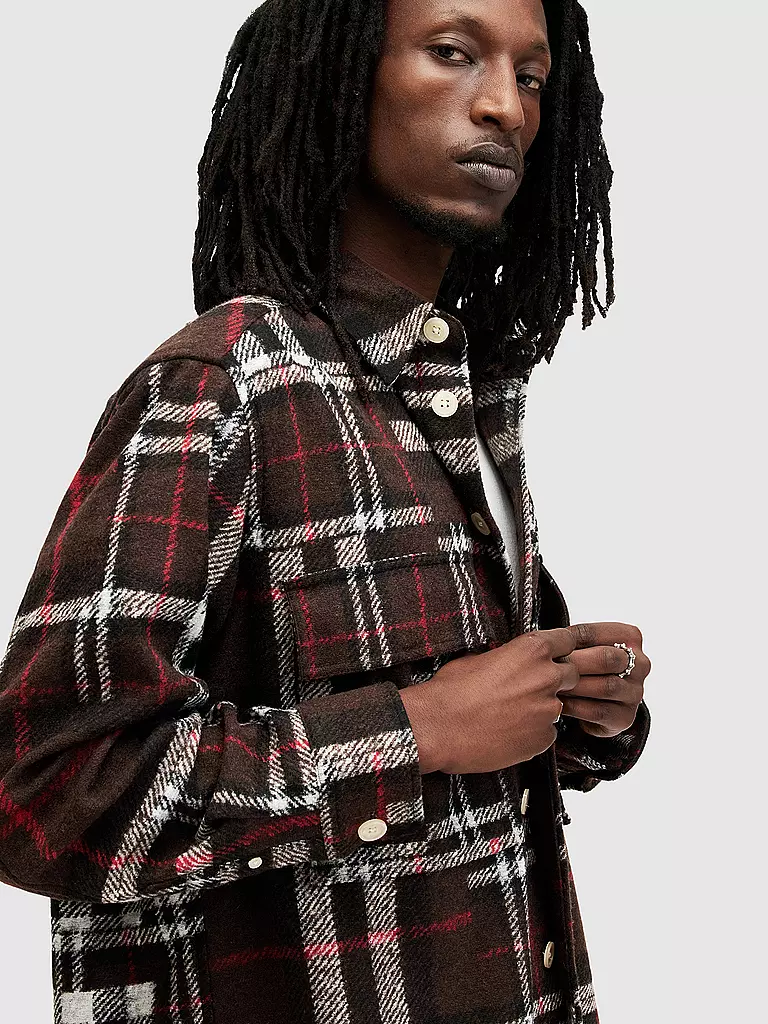 ALLSAINTS | Overshirt REDWOOD  | Marron