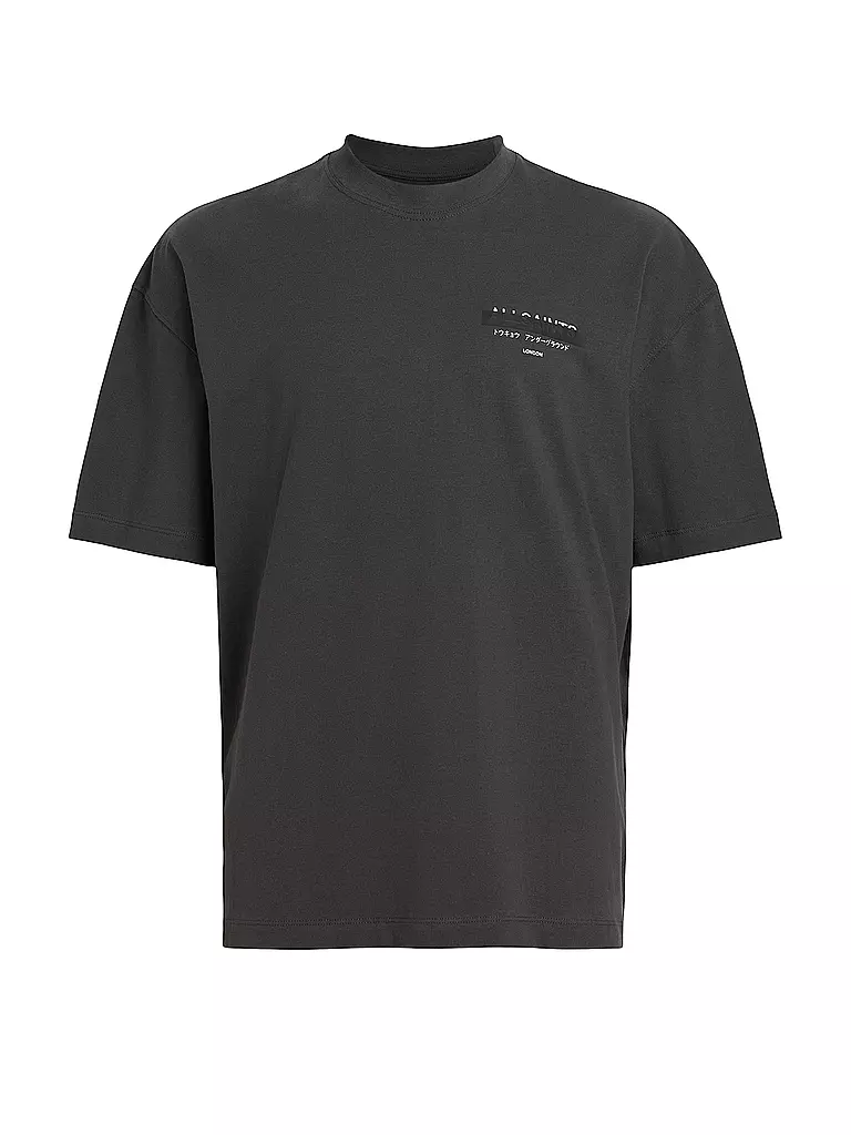 ALLSAINTS | T-shirt coupe oversize REDACT | Noir