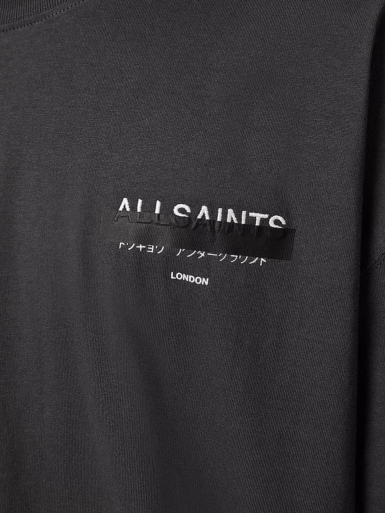 ALLSAINTS | T-shirt coupe oversize REDACT | Noir