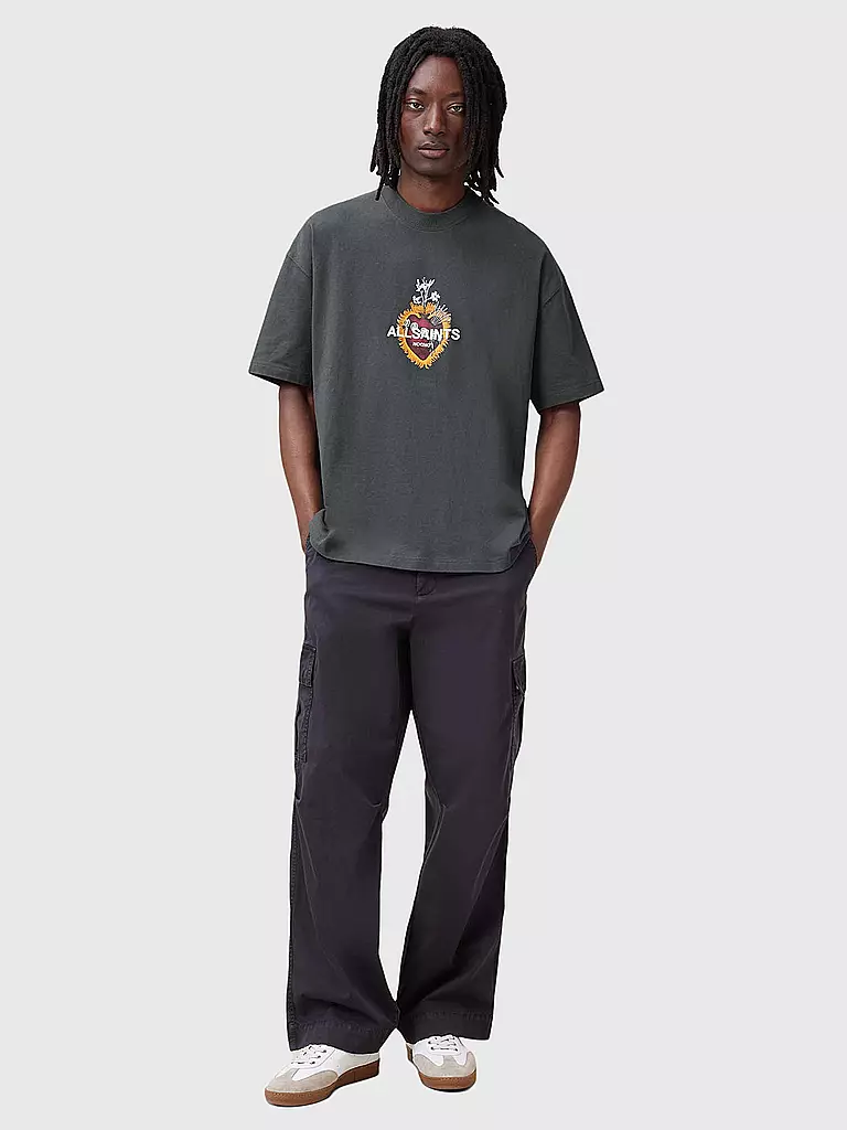 ALLSAINTS | T-shirt HEARTFELT | Noir