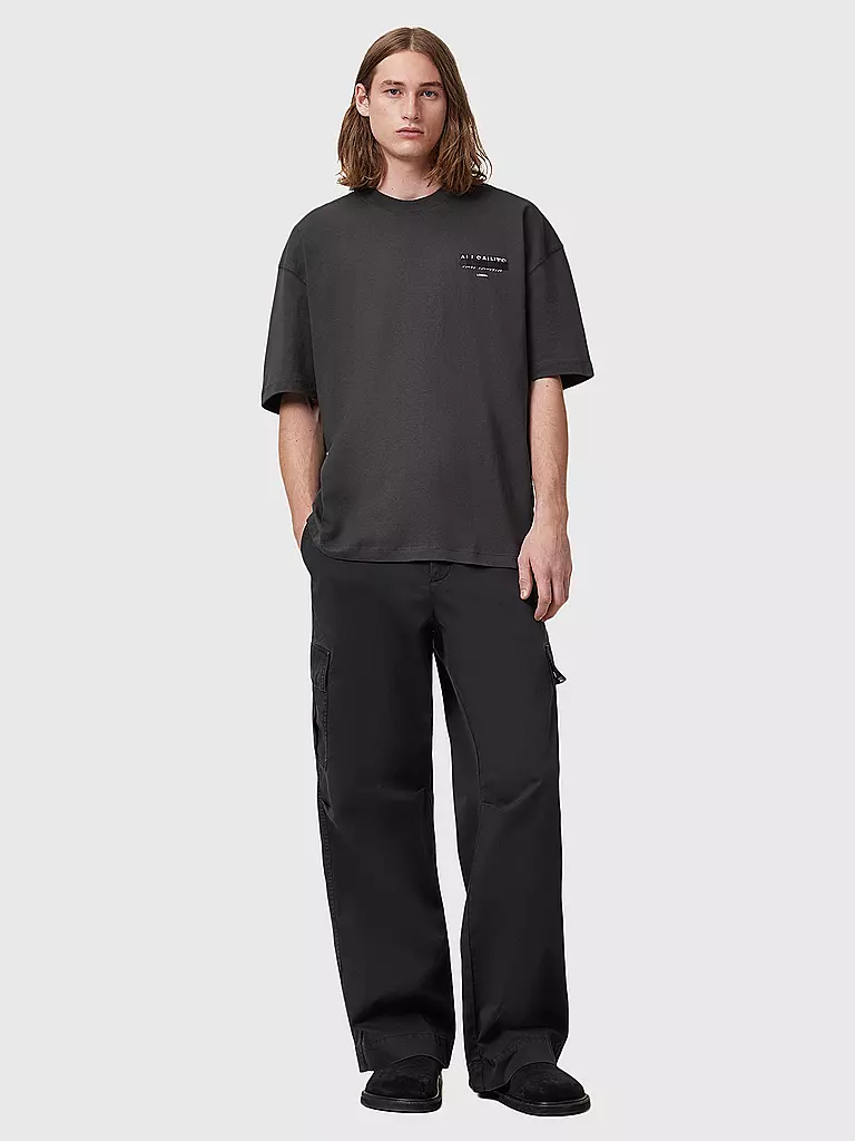 ALLSAINTS | T-Shirt Oversized Fit REDACT | Noir
