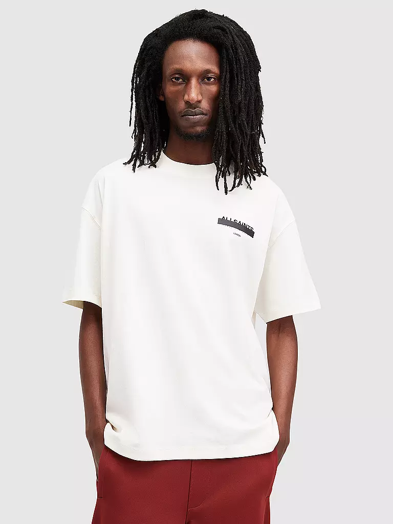 ALLSAINTS | T-Shirt Oversized Fit REDACT | Blanc