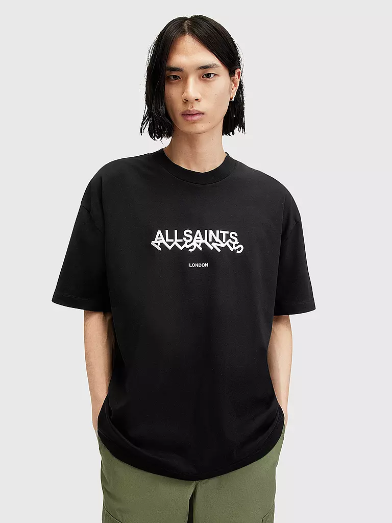 ALLSAINTS | T-Shirt SLANTED | Noir