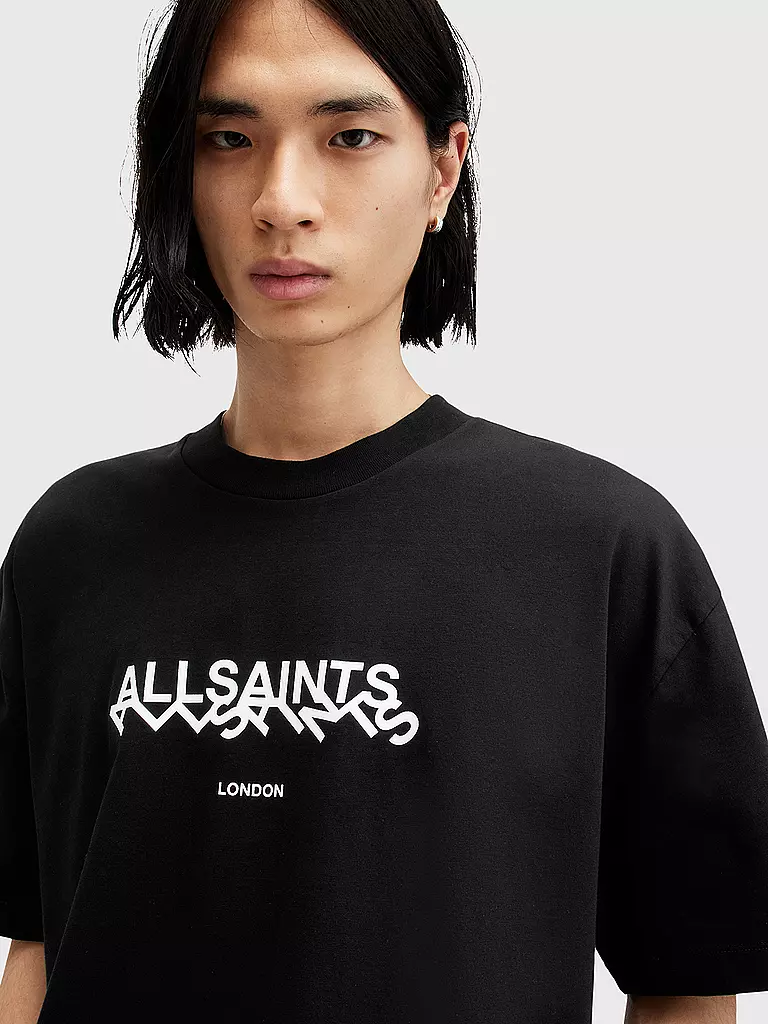 ALLSAINTS | T-Shirt SLANTED | Noir