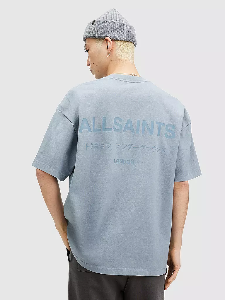 ALLSAINTS | T-Shirt UNGROUND | Bleu