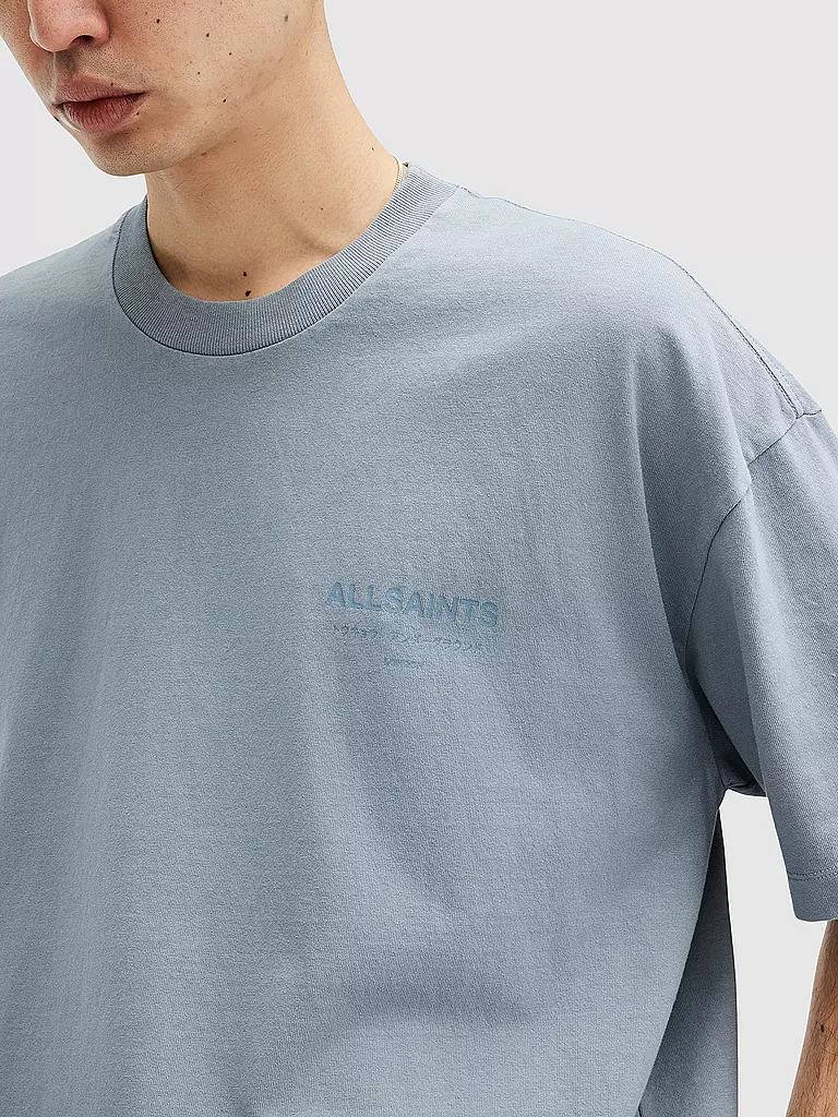 ALLSAINTS | T-Shirt UNGROUND | Bleu