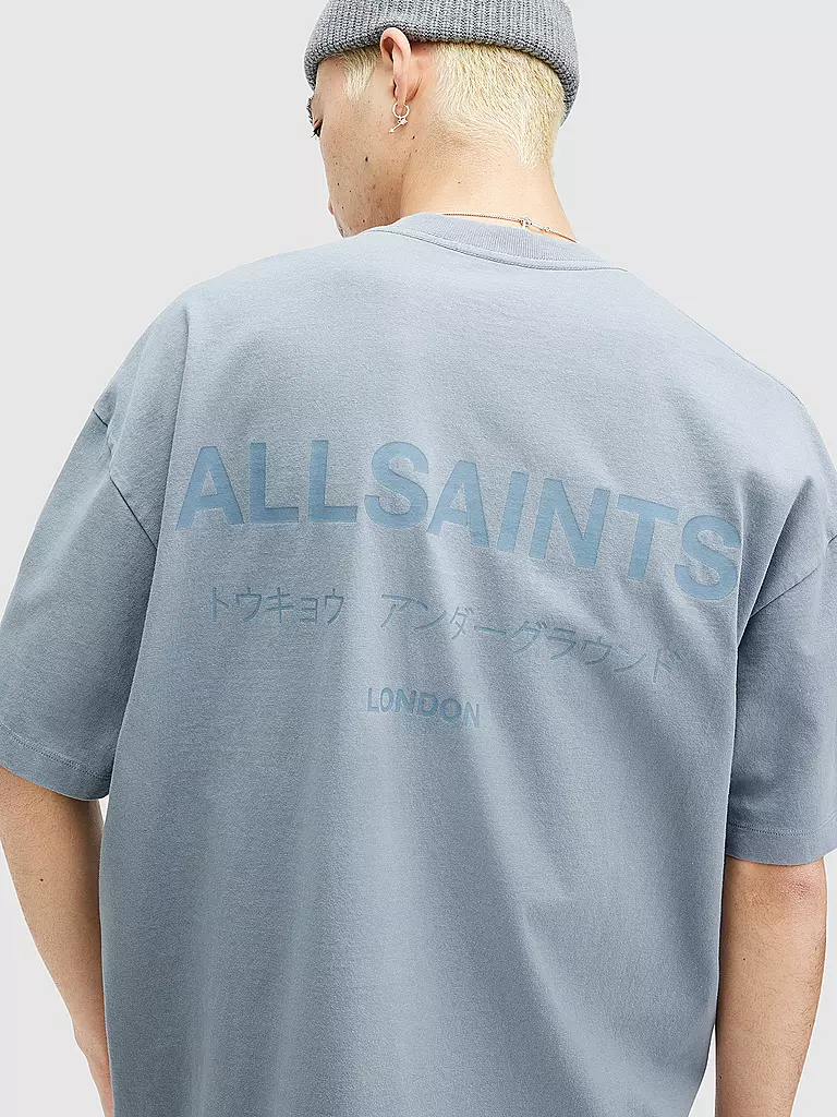 ALLSAINTS | T-Shirt UNGROUND | Bleu