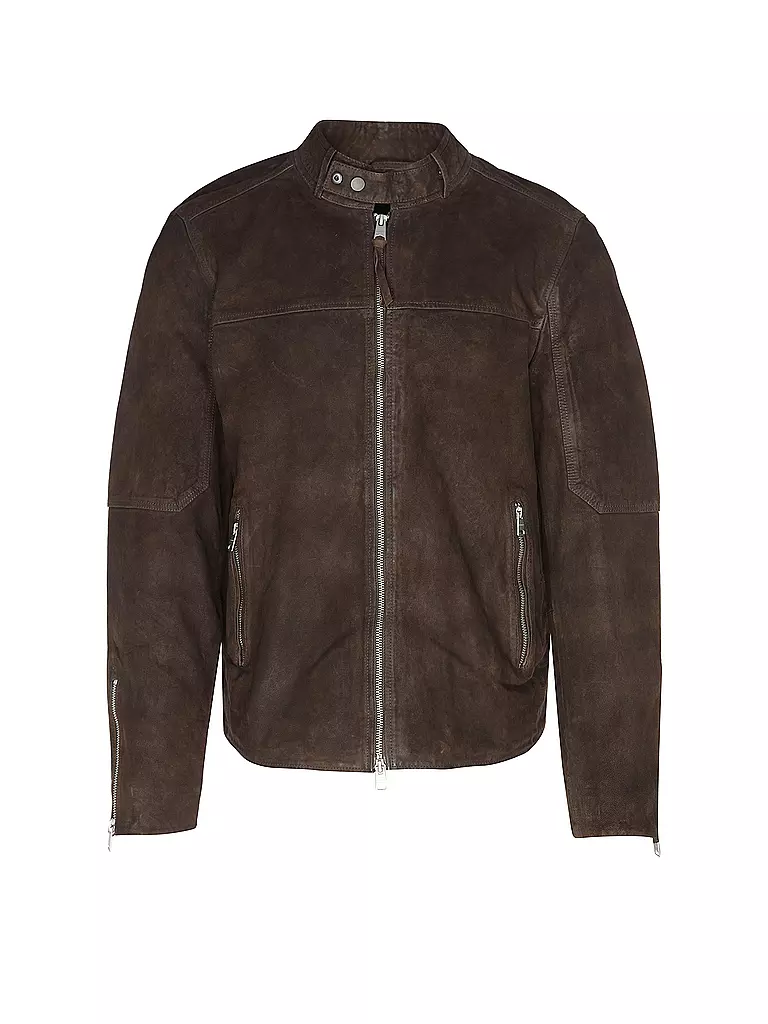 ALLSAINTS | Veste en cuir CORA | braun