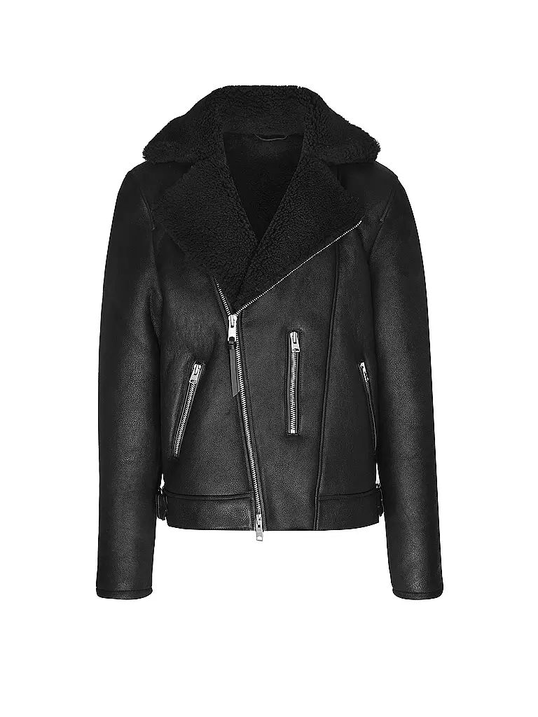 ALLSAINTS | Veste en cuir XENA | schwarz