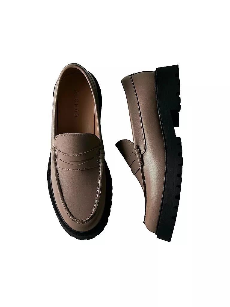 ALOHAS | Loafer DEXTER | Marron clair