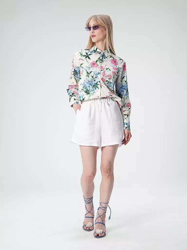 ALOHAS | Sandalen KENDRA BLOOM | Bleu foncé