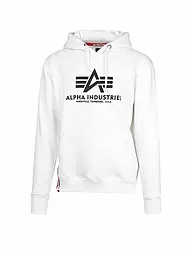 ALPHA INDUSTRIES | Kapuzensweater - Hoodie  | Blanc