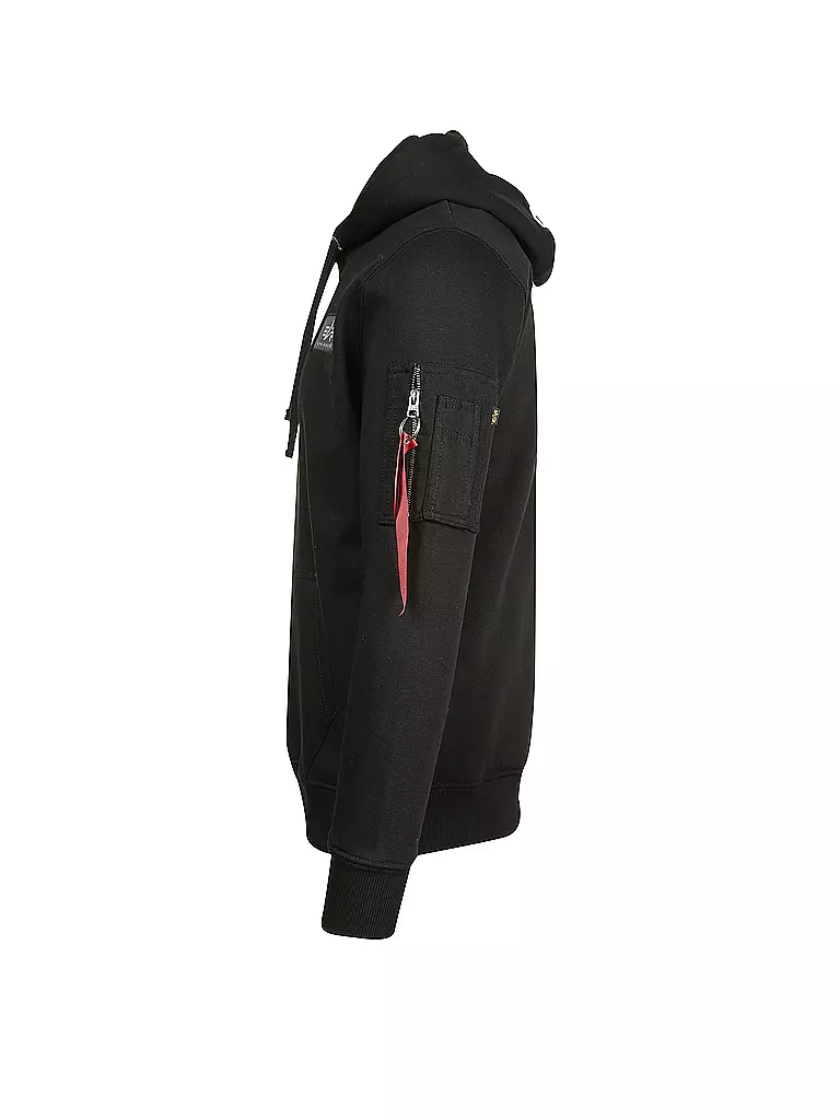ALPHA INDUSTRIES | Kapuzensweater - Hoodie  | Noir