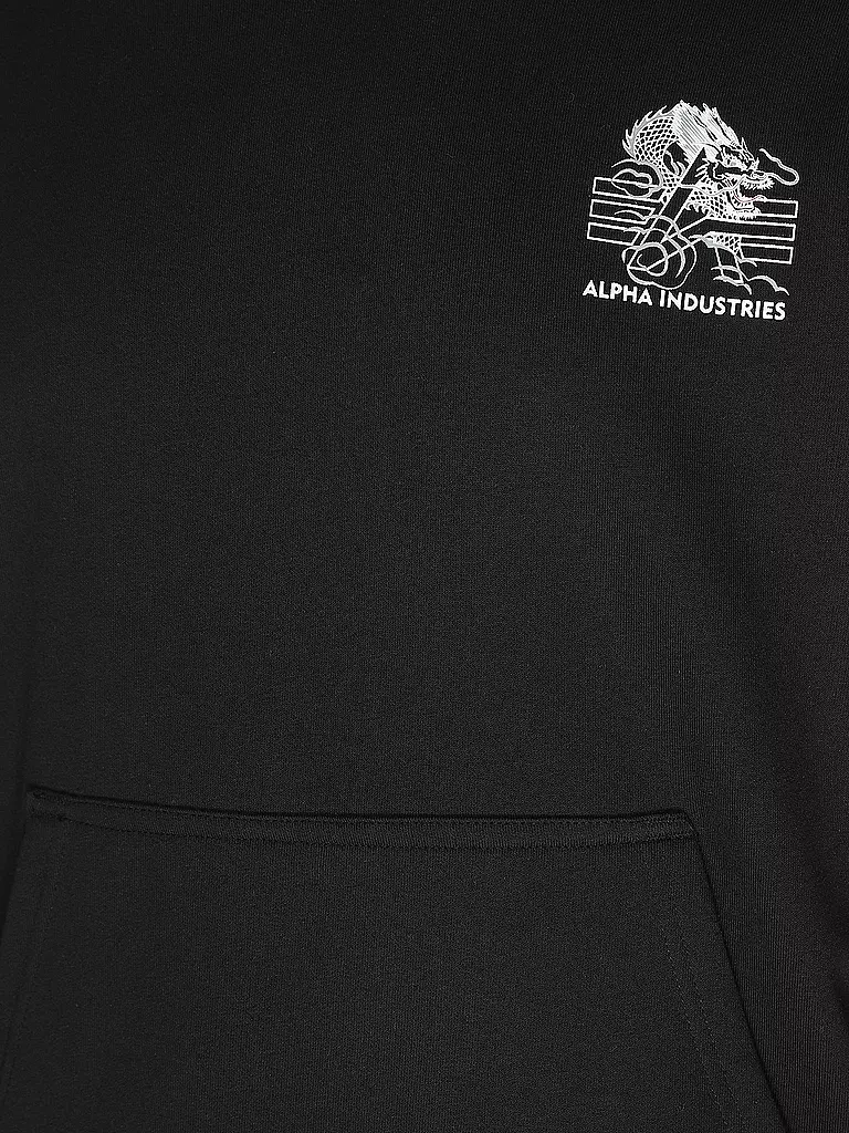 ALPHA INDUSTRIES | Kapuzensweater - Hoodie  | Noir