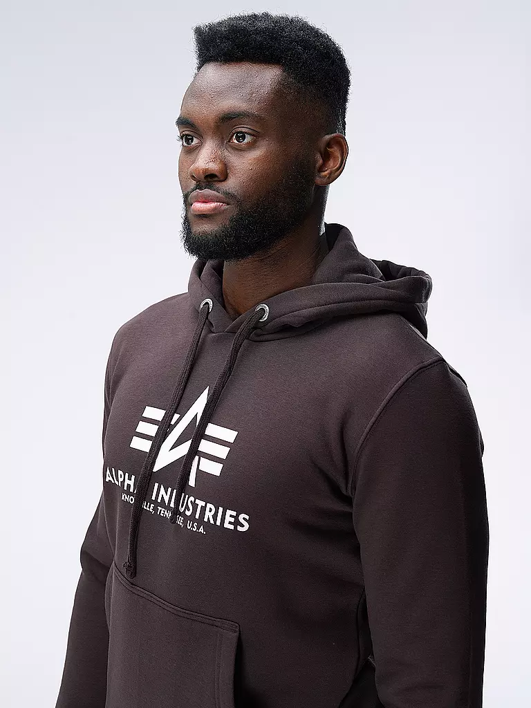ALPHA INDUSTRIES | Kapuzensweater - Hoodie | Marron