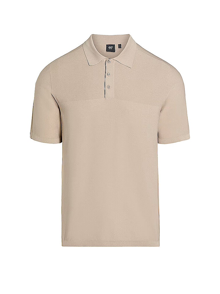Polo en maille FENZI marron clair S