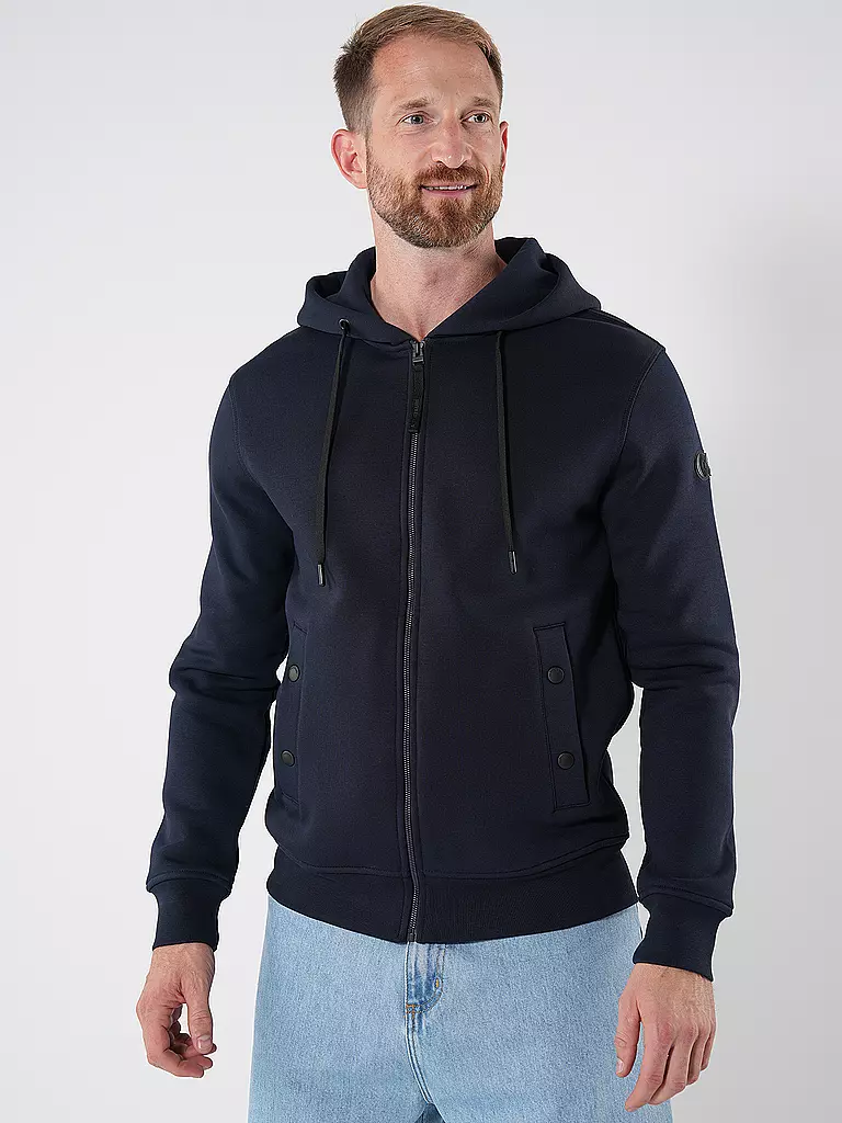 ALPHATAURI | Kapuzensweatjacke | Bleu foncé