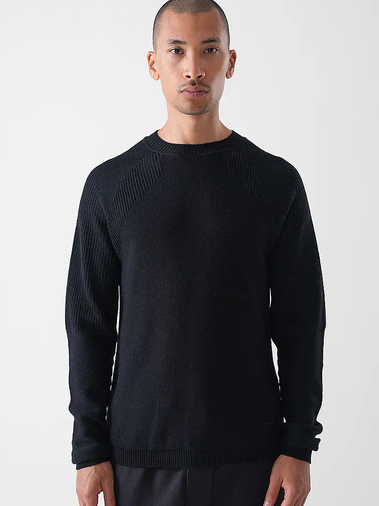 ALPHATAURI | Pullover FLEUR | schwarz