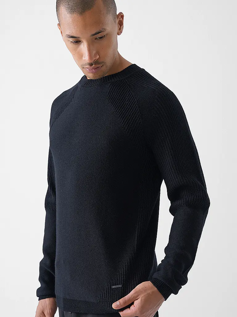ALPHATAURI | Pullover FLEUR | schwarz