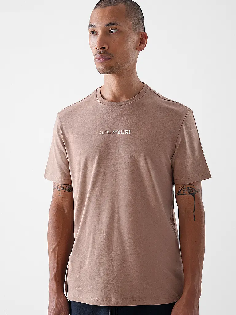 ALPHATAURI | T-Shirt JOTTO | Camel