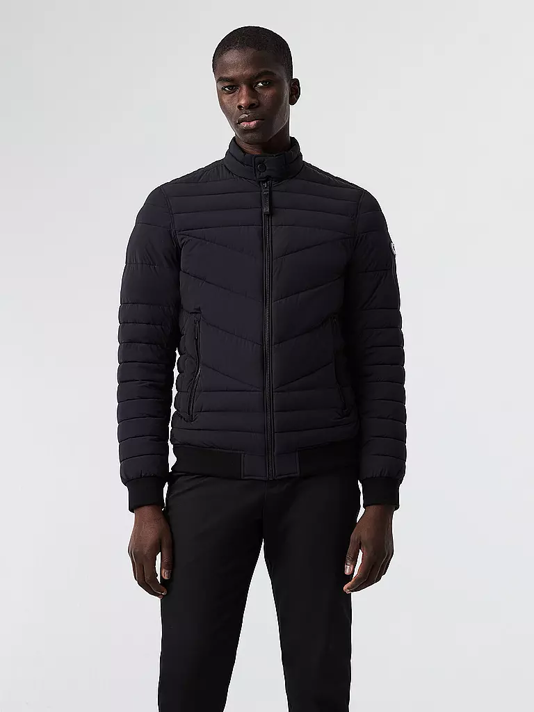 ALPHATAURI | Veste matelassée légère OLAT | Noir