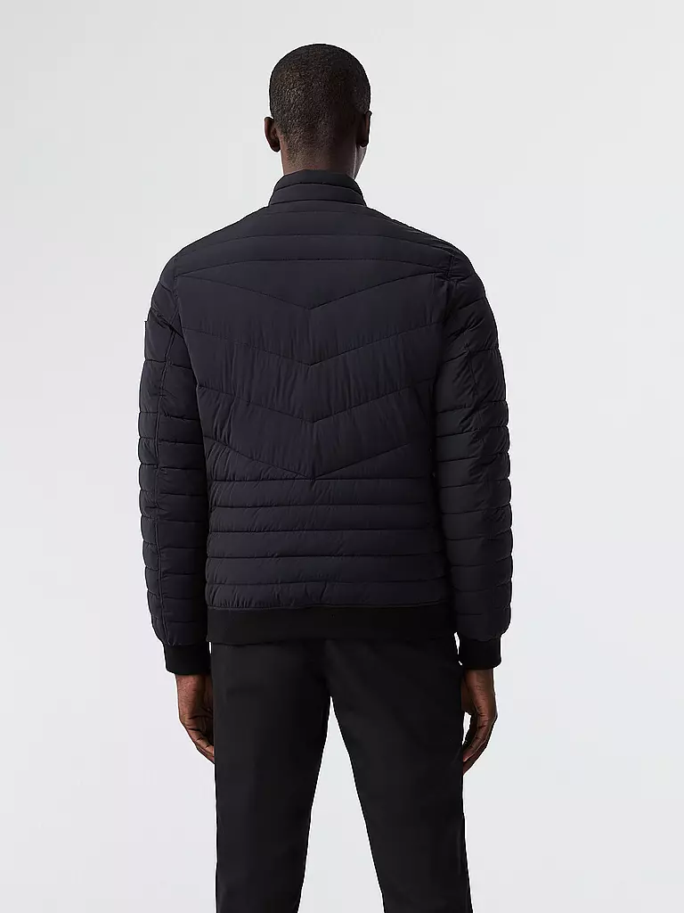 ALPHATAURI | Veste matelassée légère OLAT | Noir