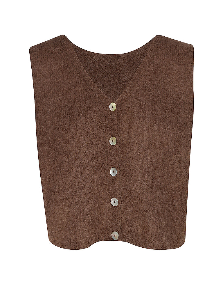 AMERICAN DREAMS Pullunder TELMA marron | S