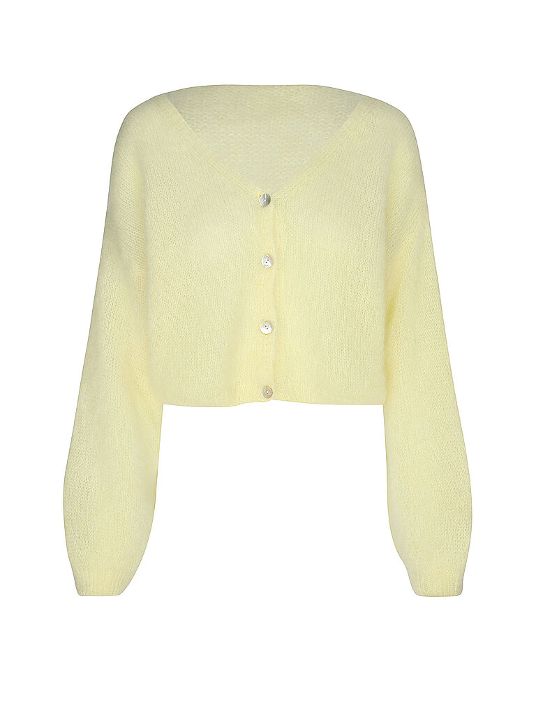 Cardigan Coupe Courte CORNELIA jaune M