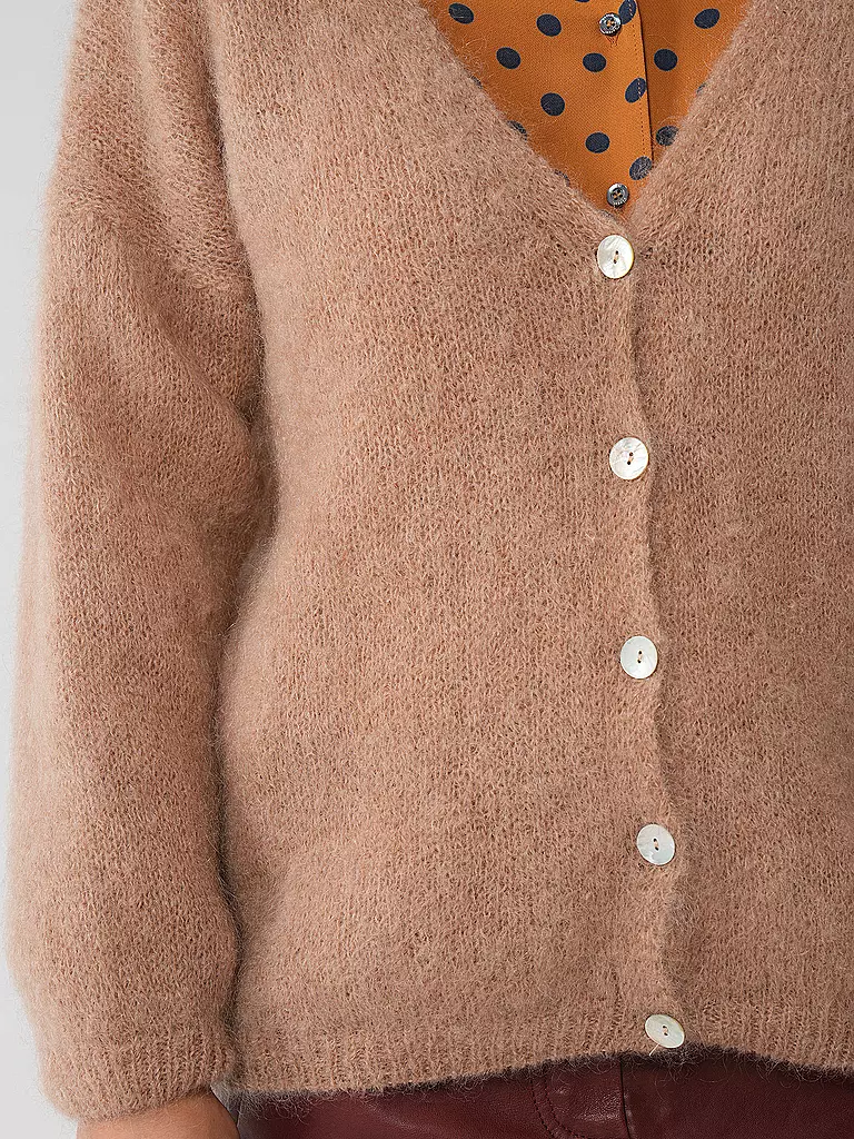 AMERICAN DREAMS | Cardigan CORNELIA | hellbraun