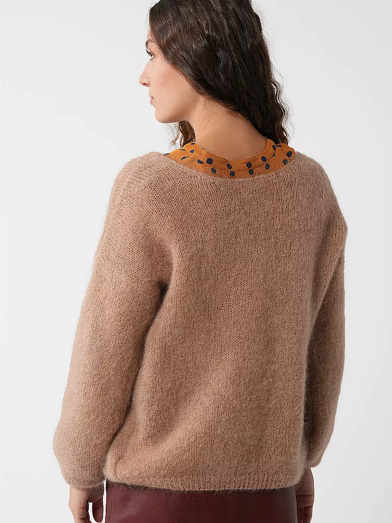 AMERICAN DREAMS | Cardigan CORNELIA | hellbraun